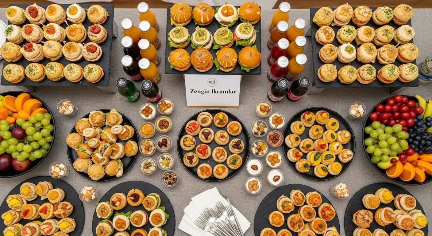 Refreshment Ideas for Opening Events in Izmir