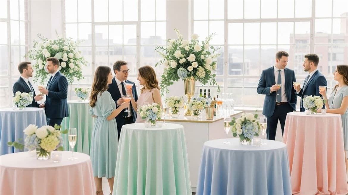 What Is a Cocktail-Style Engagement Party Like?