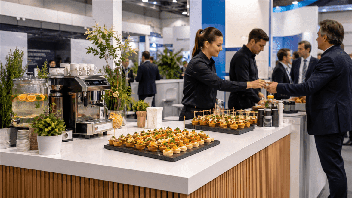 Fuar Catering Nedir? İzmir Fuar Standı İkram Rehberi