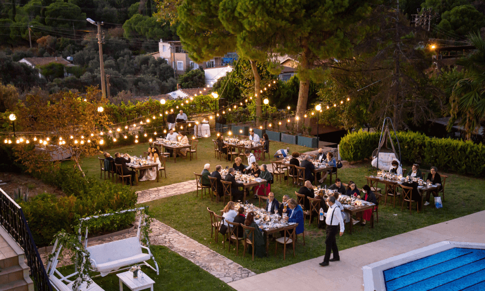 Yaz Düğünleri İçin Hafif ve Ferahlatıcı Catering Menüleri