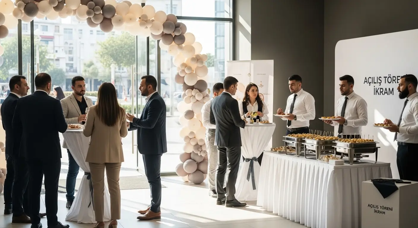 Açılış Organizasyonu Catering Fiyatları Ne Kadar?