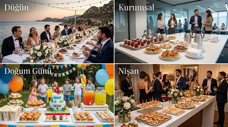 İzmir Etkinlik Catering Fikirleri ve Menü Önerileri
