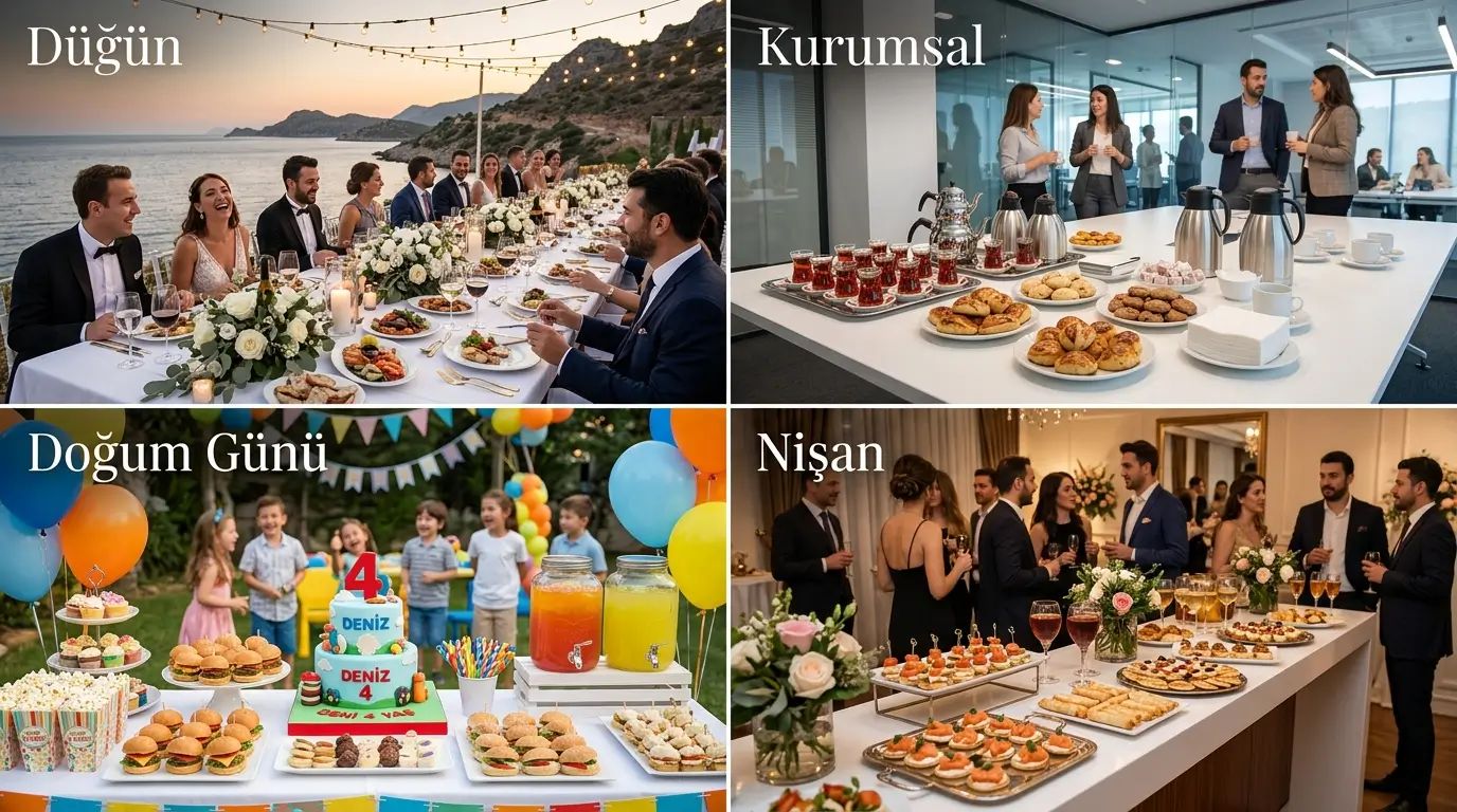 İzmir Etkinlik Catering Fikirleri ve Menü Önerileri