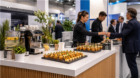 Fuar Catering Nedir? İzmir Fuar Standı İkram Rehberi