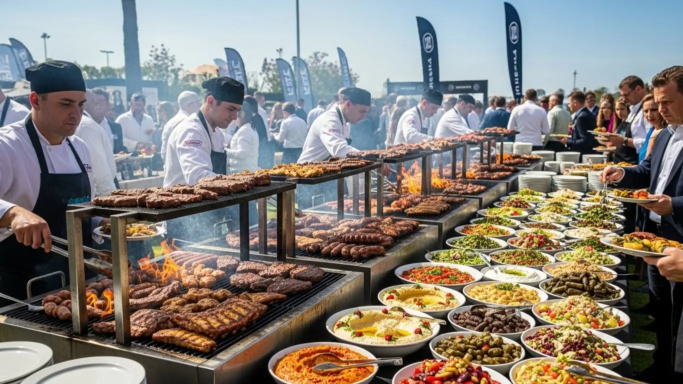 Kalabalık Mangal Partileri İçin Catering Hizmeti